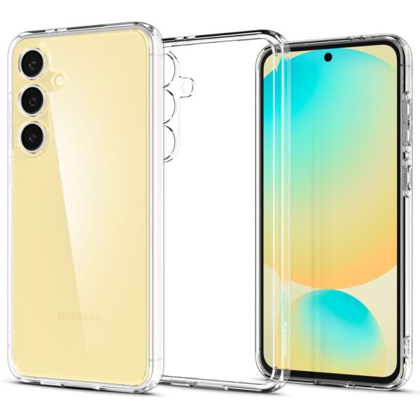 419913_oryg Spigen Ultra Hybrid case for Samsung Galaxy S24 FE crystal clear