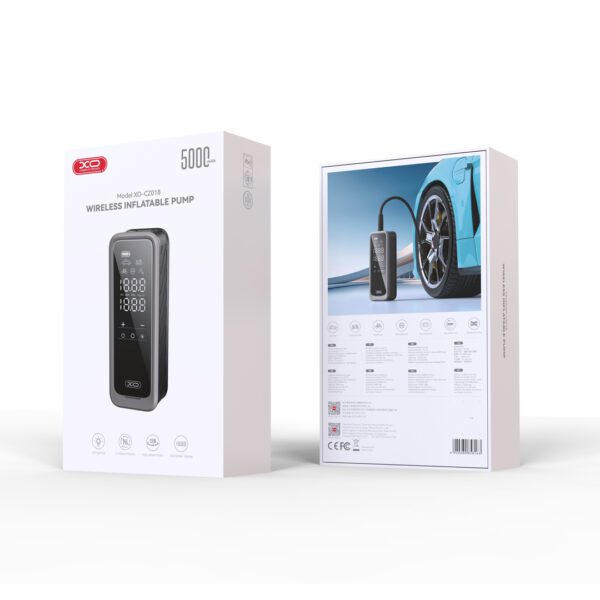 XO wheel pump CZ018 black universal 5000mAh wireless