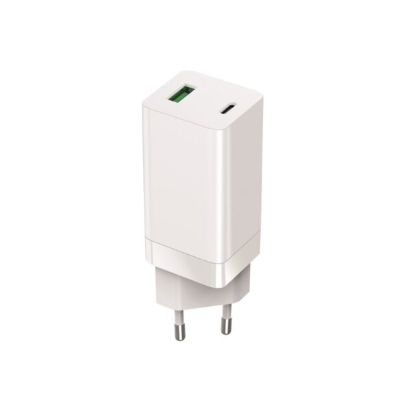 420115_oryg Setty GAN wall charger PD+QC USB + USB-C 65W LSI-02 white JO