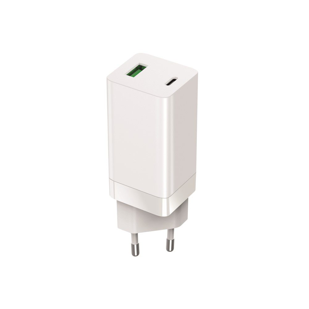 420115_oryg Setty GAN wall charger PD+QC USB + USB-C 65W LSI-02 white JO