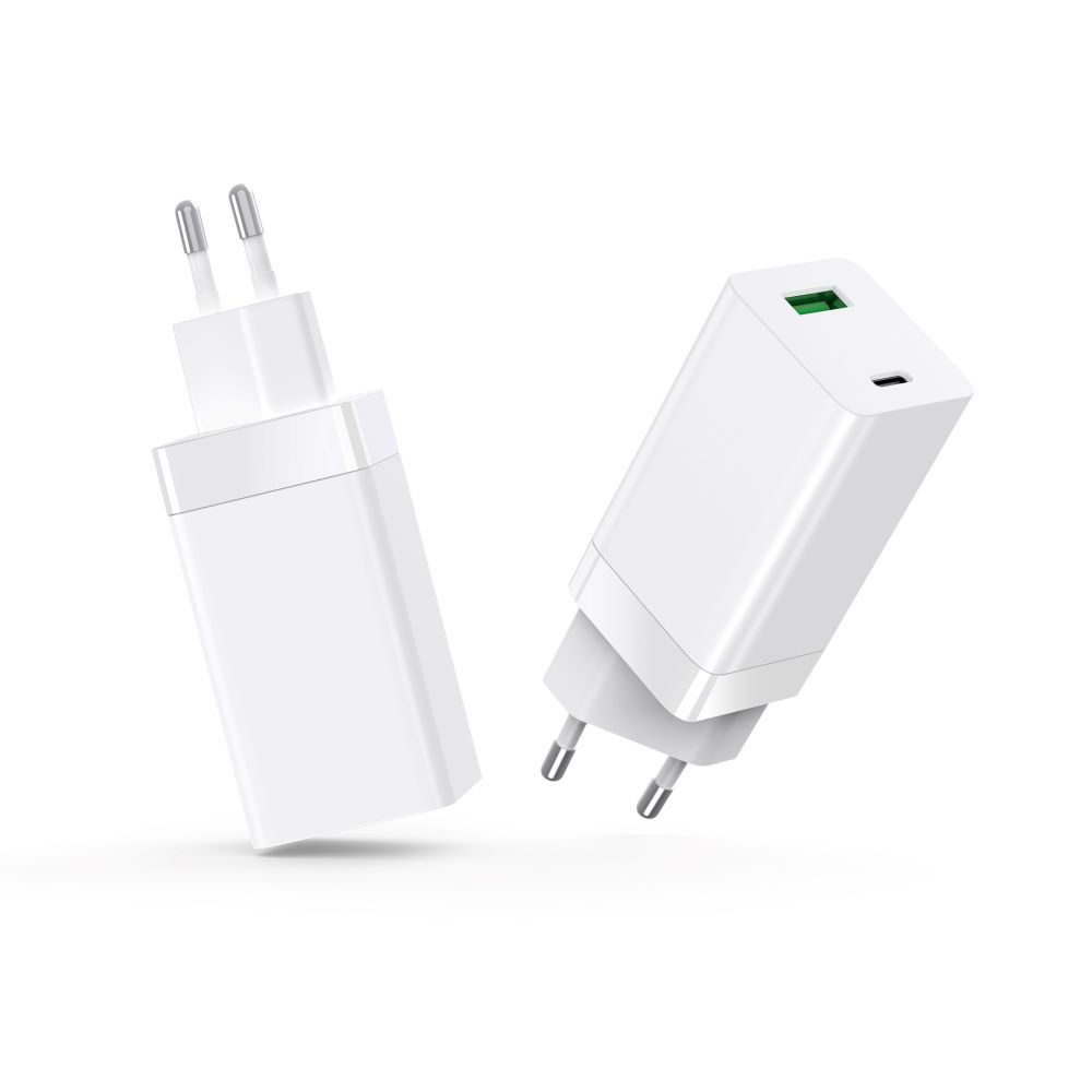 420116_oryg Setty GAN wall charger PD+QC USB + USB-C 65W LSI-02 white JO