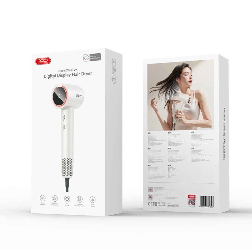 420166_oryg XO hair dryer CF29 white 1450W