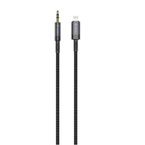 Devia cable audio Ipure EC619 Lightning - jack 3,5 mm 1,0 m black