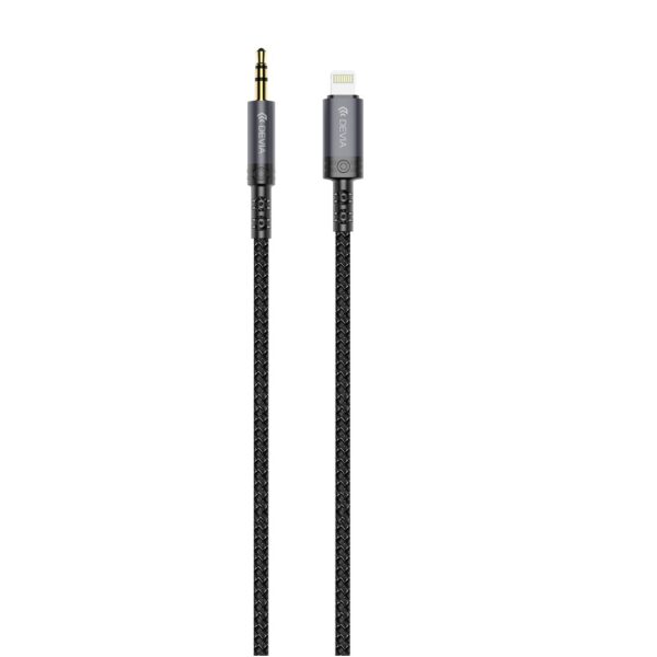 Devia cable audio Ipure EC619 Lightning - jack 3,5 mm 1,0 m black