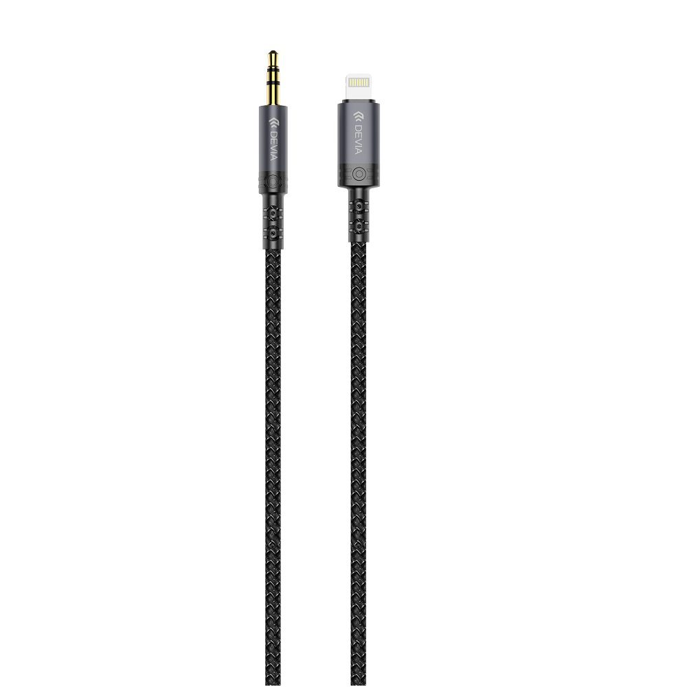 Devia cable audio Ipure EC619 Lightning - jack 3,5 mm 1,0 m black