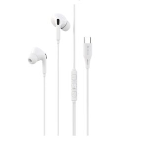 Devia wired earphones Kintone A3 Digital USB-C white