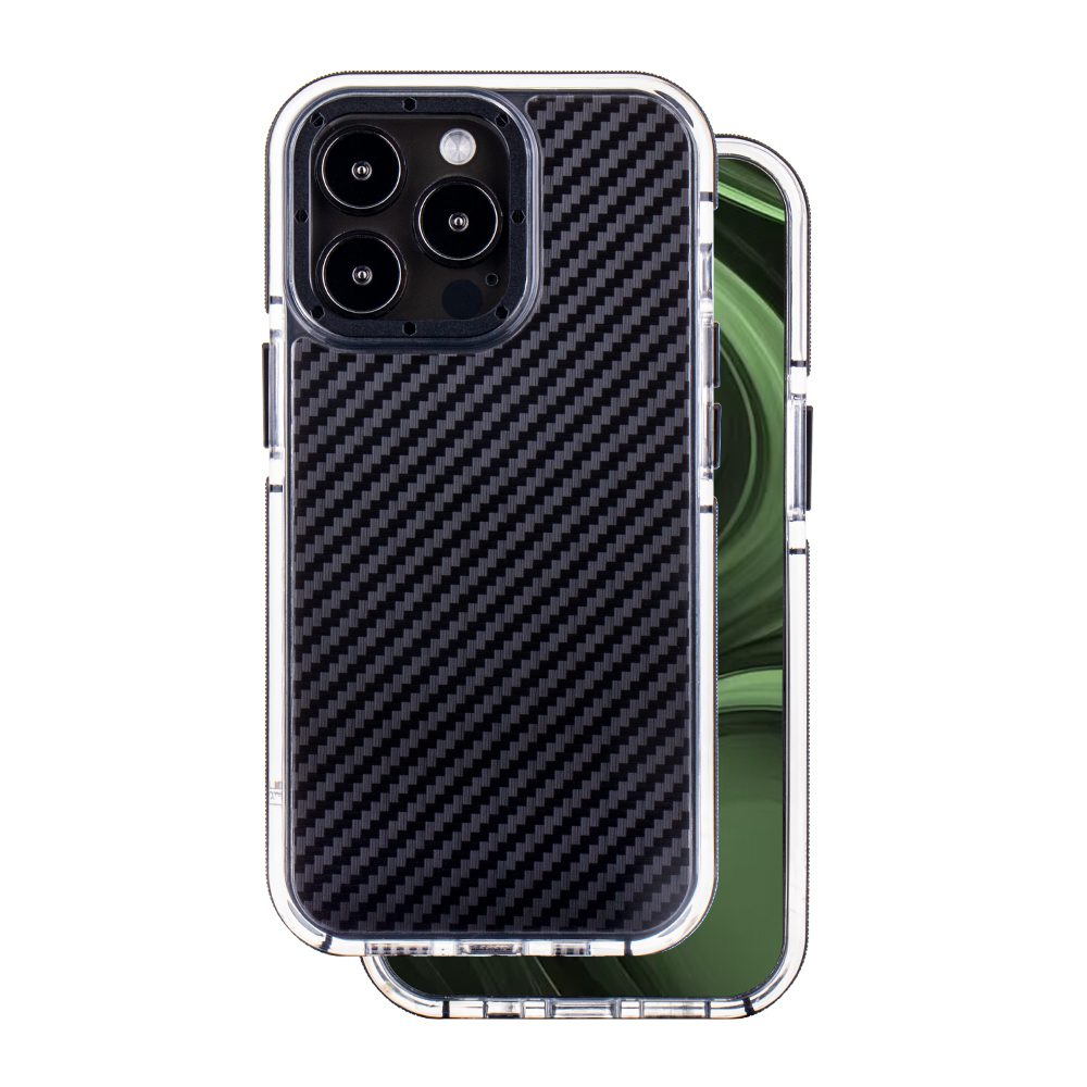 421042_oryg Acrylic Carbon case for iPhone 13 Pro 6,1" black