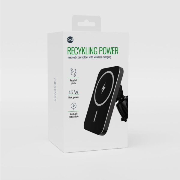 421161_oryg Forever recycling car holder with inductive charging, compatible with MagSafe RUS138-MS-01
