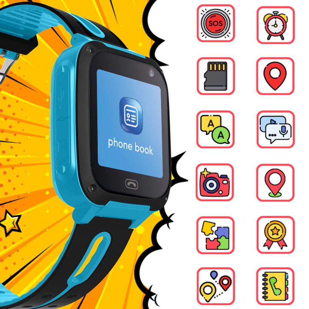 421302_oryg Kids watch LBS Setty Funkid SD-100 blue