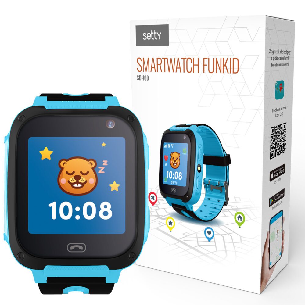 421308_oryg Kids watch LBS Setty Funkid SD-100 blue
