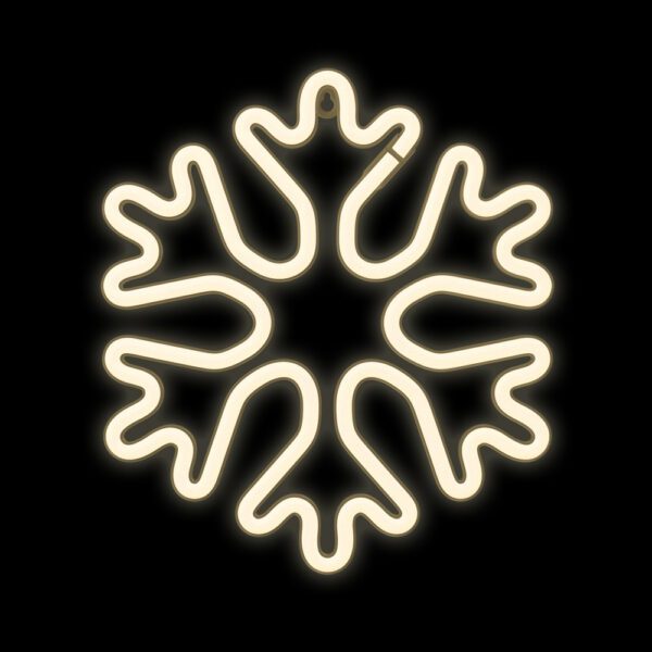 421327_oryg Neon LED CHRISTMAS SNOWFLAKE white FLNE20 Forever Light