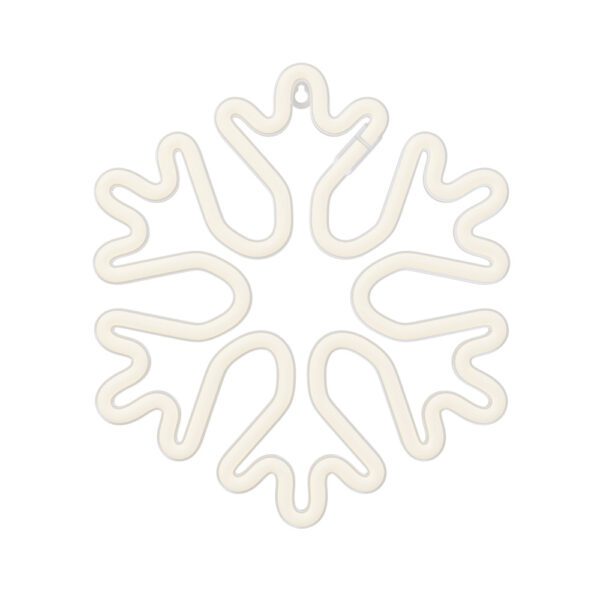 421329_oryg Neon LED CHRISTMAS SNOWFLAKE white FLNE20 Forever Light