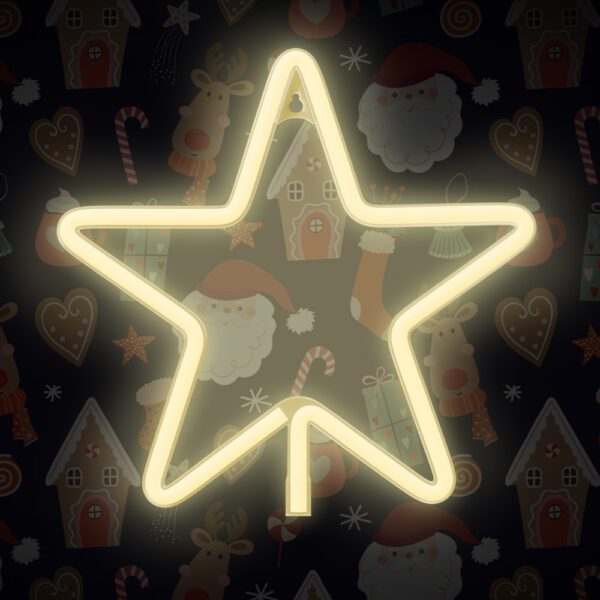 421331_oryg Neon LED CHRISTMAS PENTASTAR warm white FLNE22 Forever Light