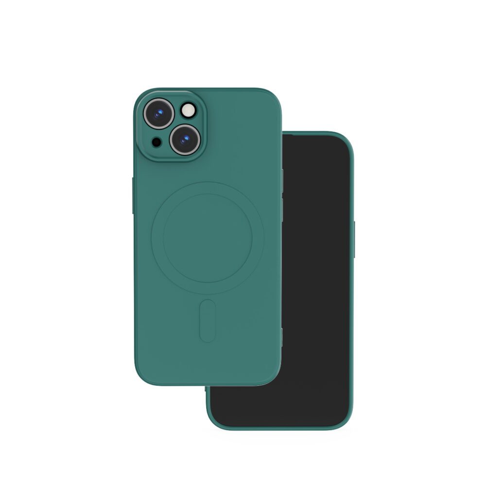 421506_oryg Simple Color Mag case for iPhone 12 Pro 6,1" dark green