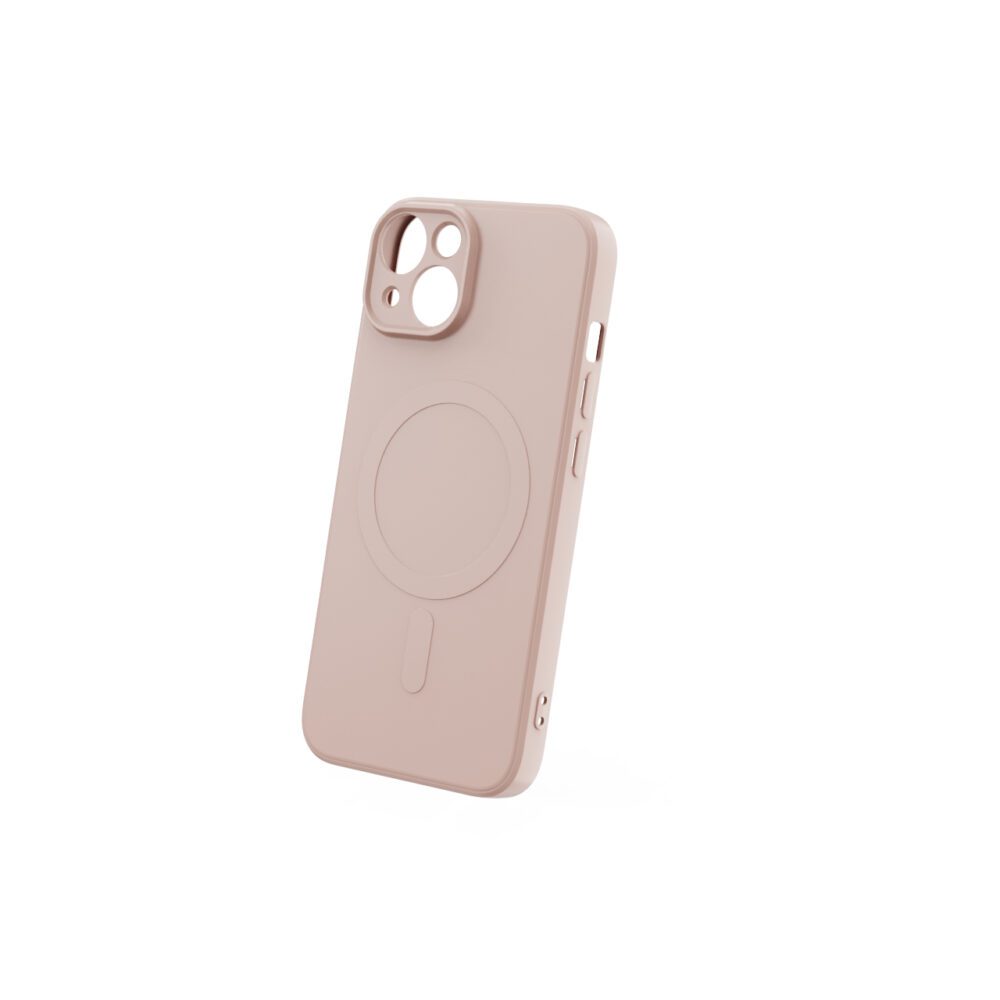 421522_oryg Simple Color Mag case for iPhone 14 6,1" pink