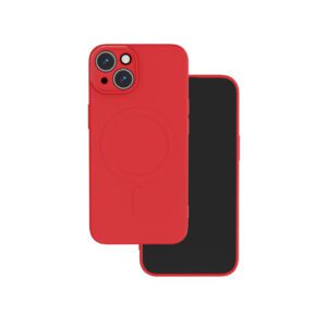 421524_oryg Simple Color Mag case for iPhone 15 6,1" red