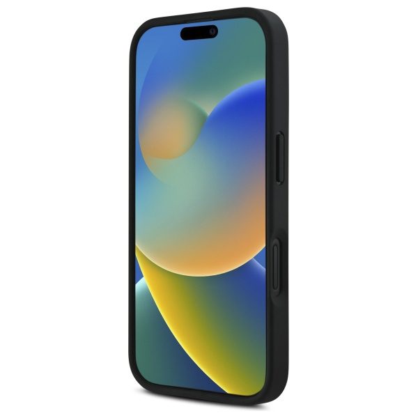 Karl Lagerfeld case for iPhone 16 6,1" KLHMP16SPGKHPHK black Hard Karl Head MagSafe