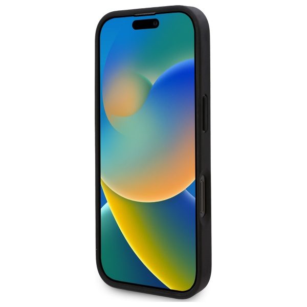 Karl Lagerfeld case for iPhone 16 Pro Max 6,9" KLHMP16XPGKHPHK black Hard Karl Head MagSafe