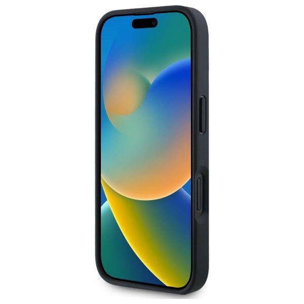 BMW case for iPhone 16 Pro Max 6,9" BMHMP16X23PUTRA Hardcase M Meshed Tricolor Stripes MagSafe anthracite