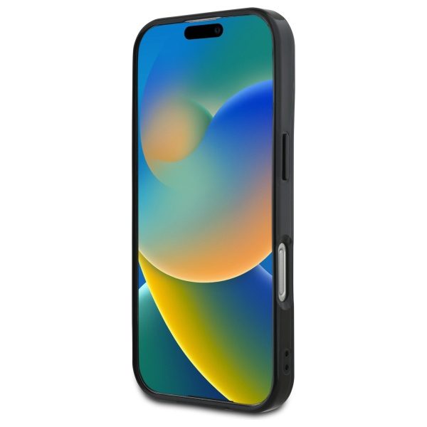 Mercedes case for iPhone 16 Pro 6,3" MEHMP16L23HRSK Hardcase MB Double Layer Crossed Lines MagSafe black