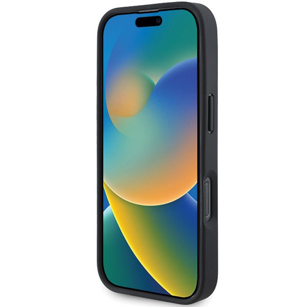 Mercedes case for iPhone 16 Pro Max 6,9" MEHMP16X23RURBV Hardcase MB Blue Line Leather MagSafe navy blue