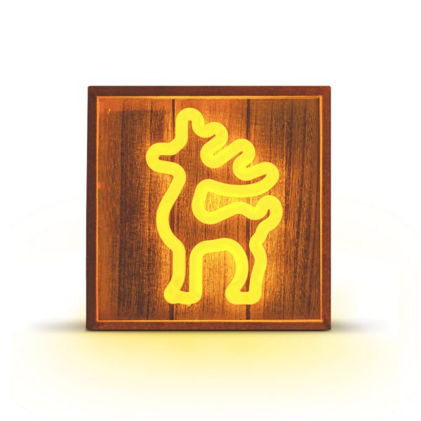 422161_oryg Neon Wood Frame LED DEER warm white FLNW01 Forever Light