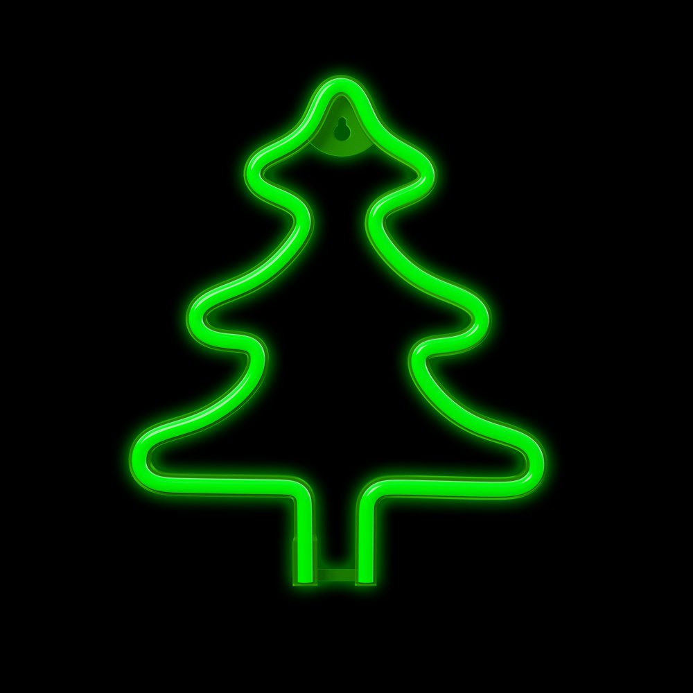 422170_oryg Neon LED CHRISTMAS TREE green FLNE16 Forever Light