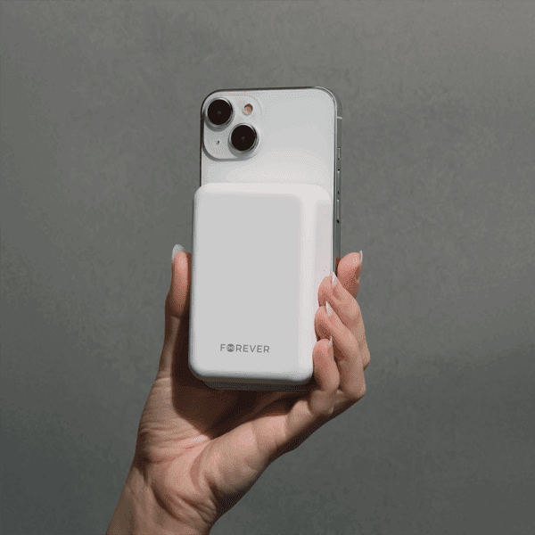 Forever MATB-400 wireless power bank 20W 10000mAh white