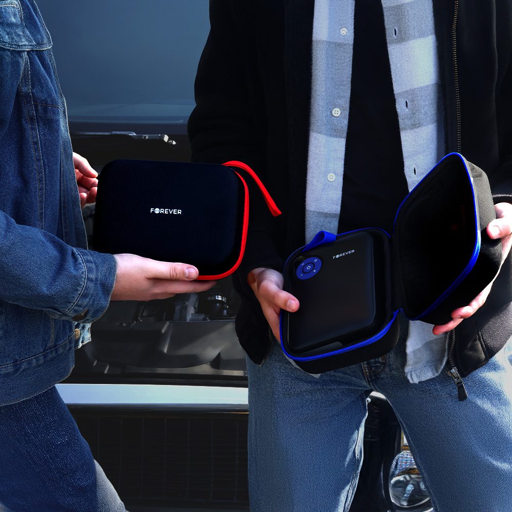 Forever jump starter 4in1 JS-400 26,64Wh black-blue