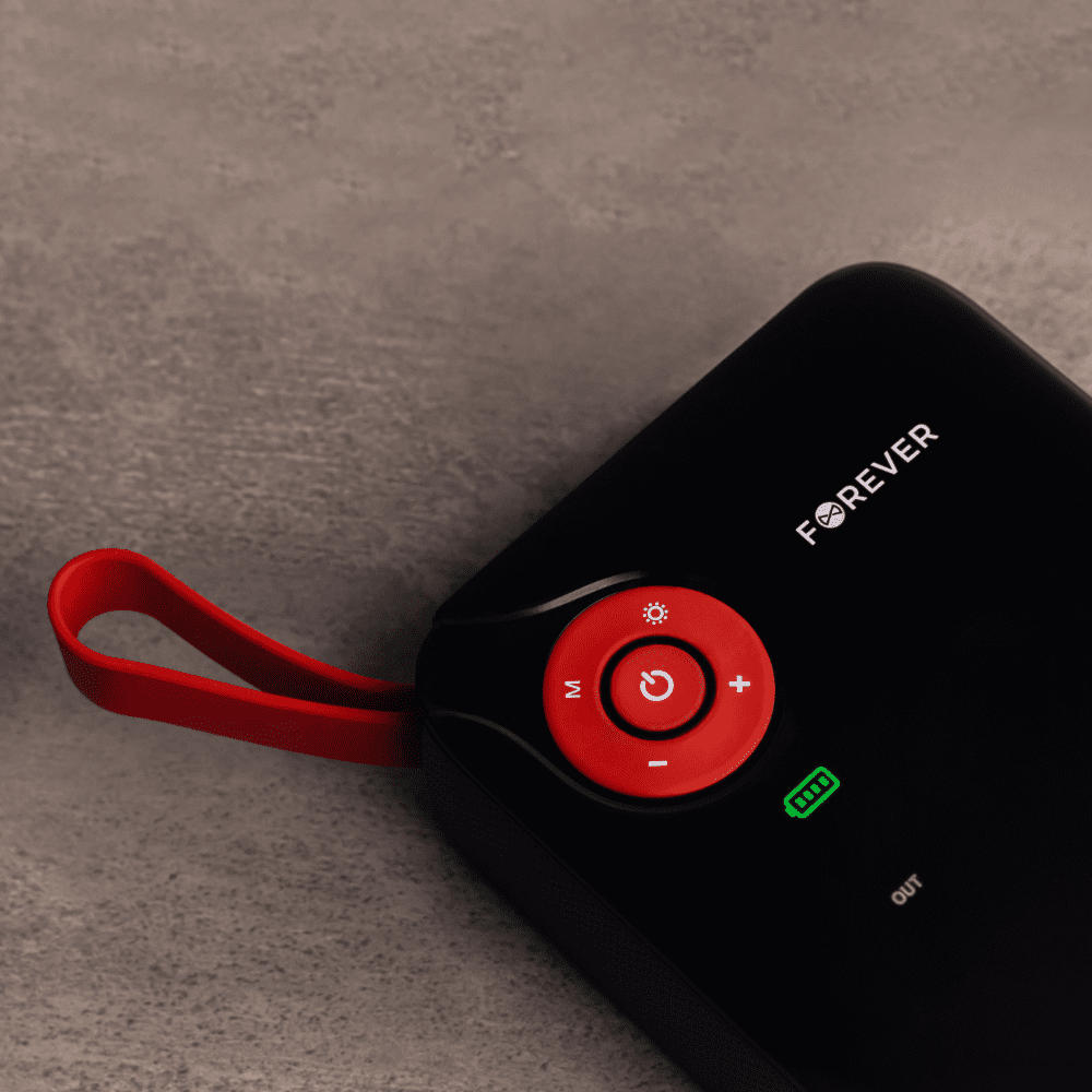 Forever jump starter 4in1 JS-400 26,64Wh black-blue