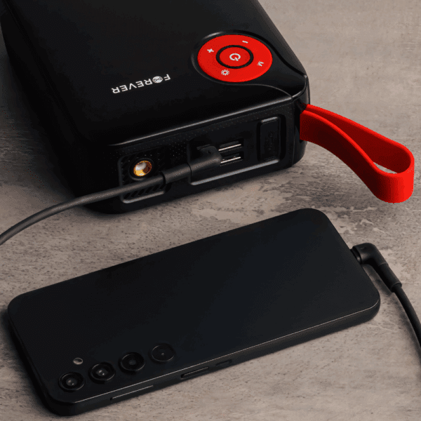 Forever jump starter 4in1 JS-400 26,64Wh black-blue