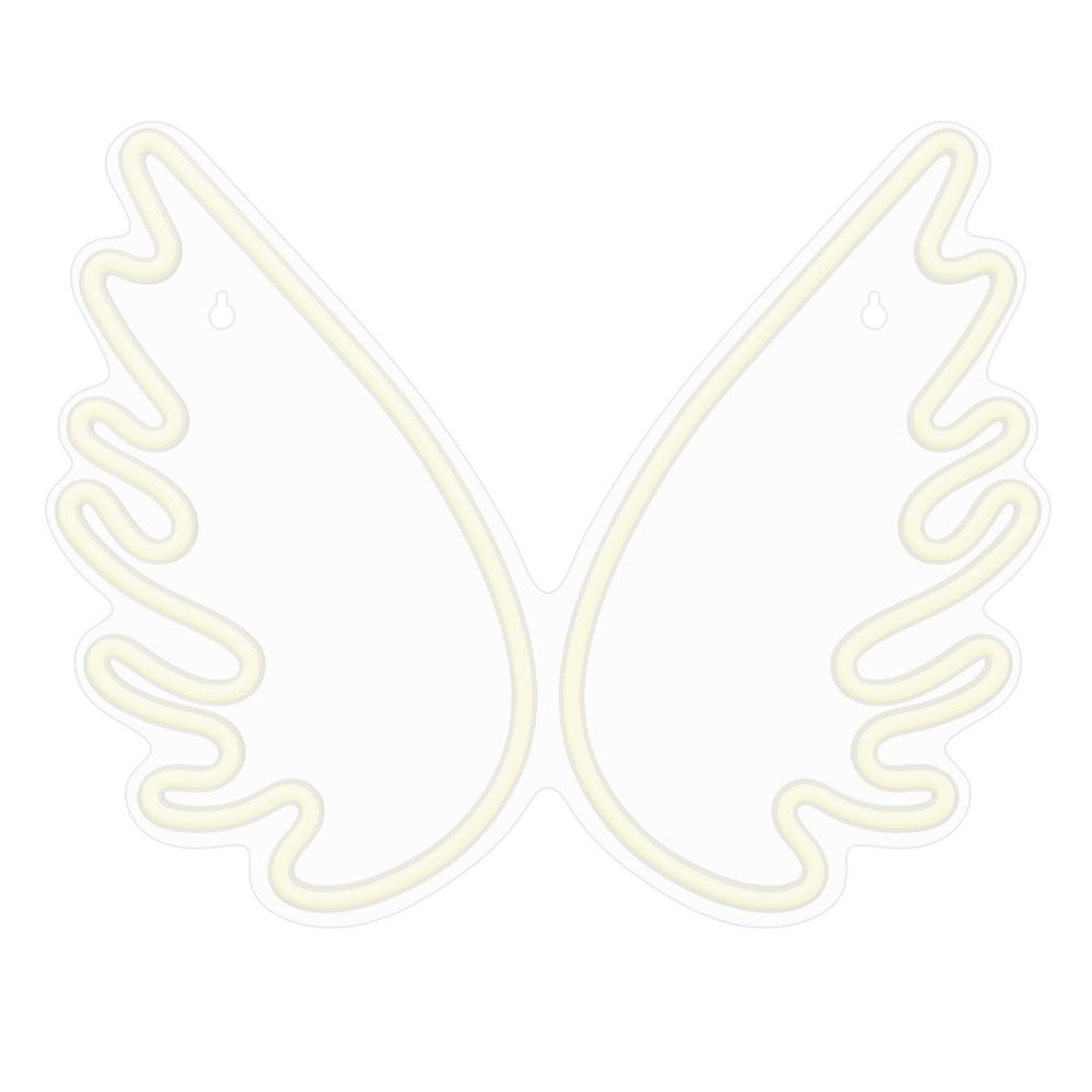 423669_oryg Neon PLEXI LED WINGS white FPNE09X Forever Light
