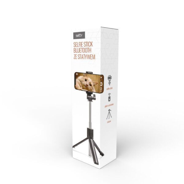 423759_oryg Setty selfie stick bluetooth with a tripod SSB-01 black JO