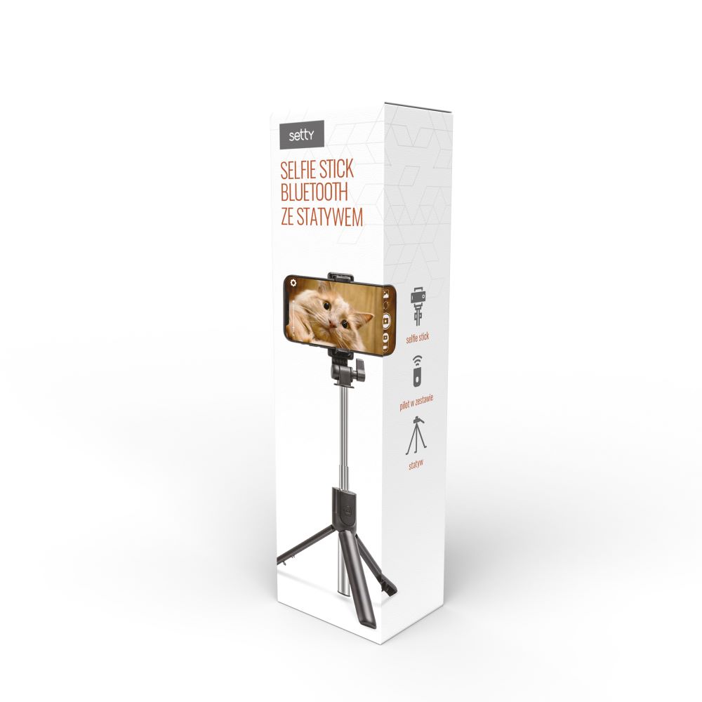 423759_oryg Setty selfie stick bluetooth with a tripod SSB-01 black JO
