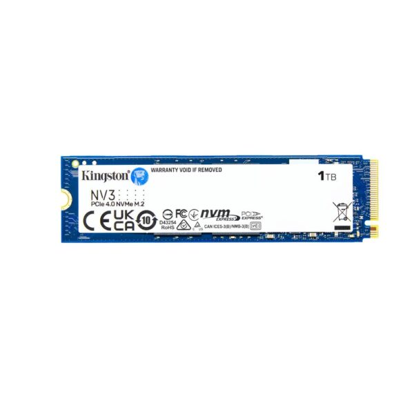 Kingston SSD Drive SNV3S 1TB M.2 2280 PCI-E x4 Gen4 NVMe (SNV3S/1000G)