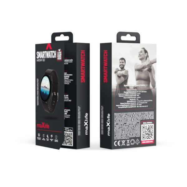 Maxlife smartwatch MXSW-120 black matte