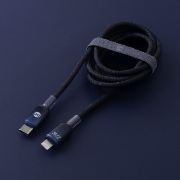 Forever Ombre cable USB-C - Lightning 1,0 m 27W black