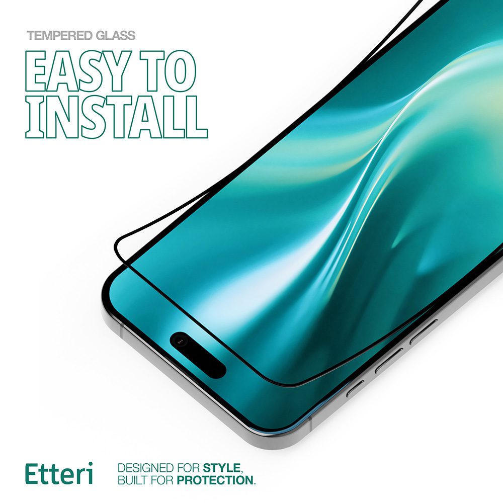 Etteri tempered glass 9D for iPhone 14 Pro 6,1"
