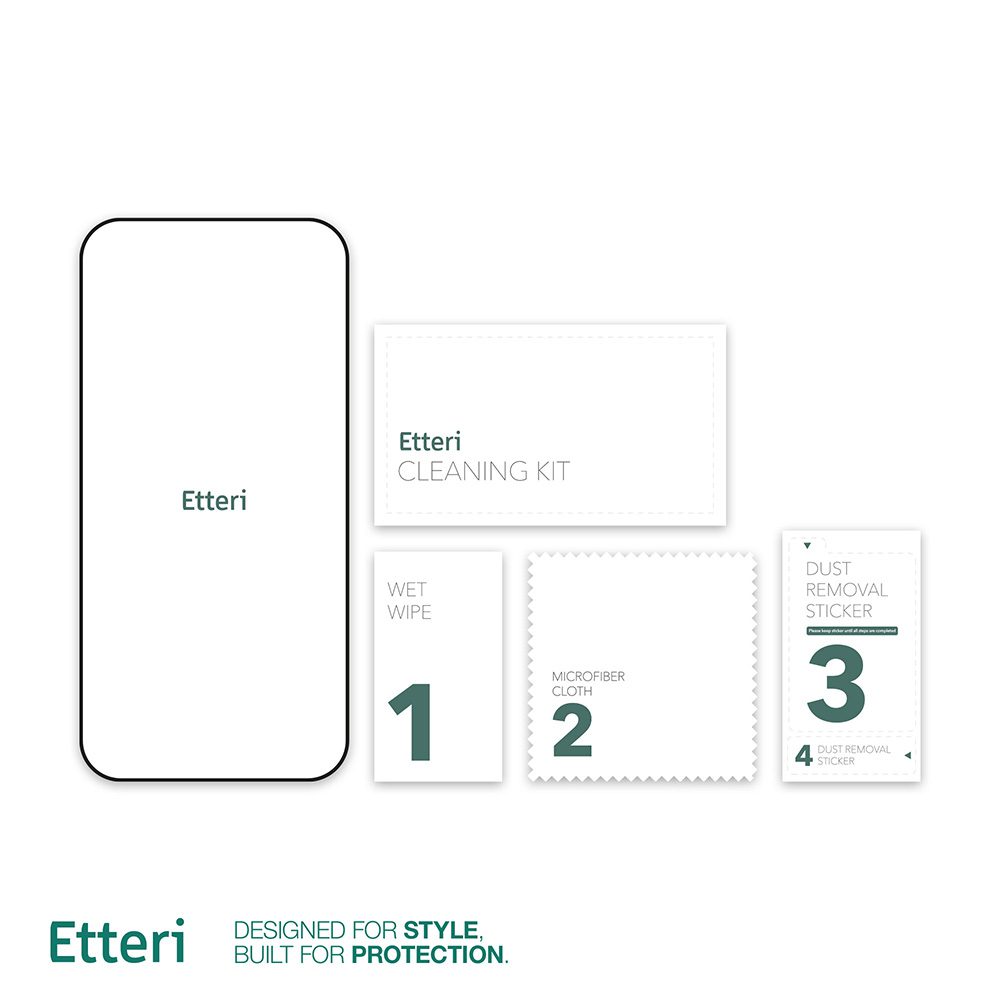 Etteri tempered glass 9D for iPhone 14 Pro 6,1"