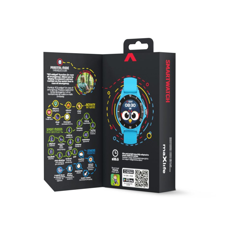 424159_oryg Maxlife smartwatch Kids MXSW-210 blue