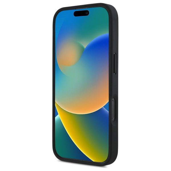 BMW case for iPhone 16 Pro Max 6,9" BMHCP16XGSPCCK Hardcase M Grip Stand Smooth and Carbon black