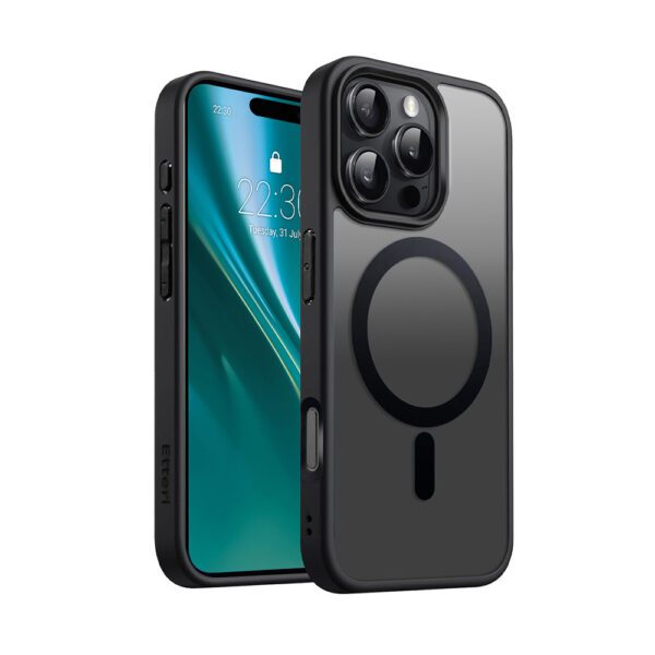 Etteri Matt Mag case for iPhone 16 Pro Max 6,9" black