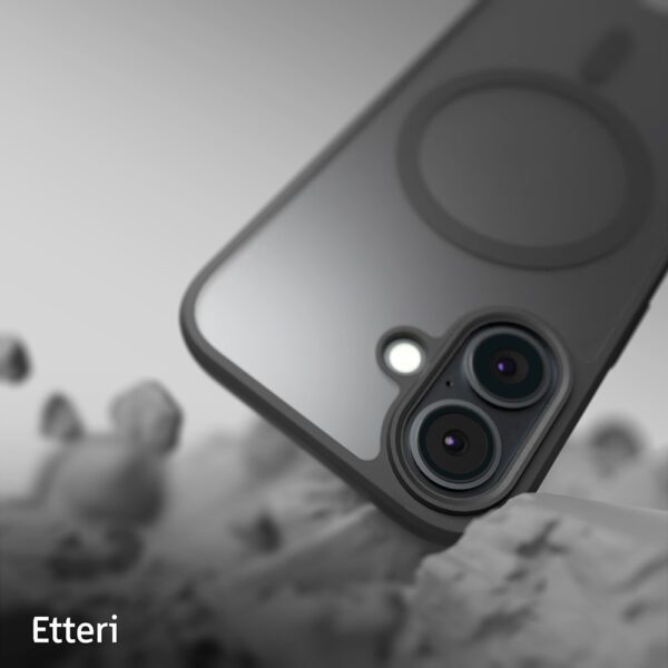 Etteri Matt Mag case for iPhone 16 Plus 6,7" black