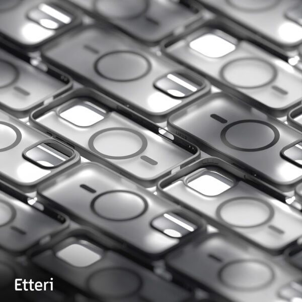 424279_oryg Etteri Matt Mag case for iPhone 16 Pro 6,3" black