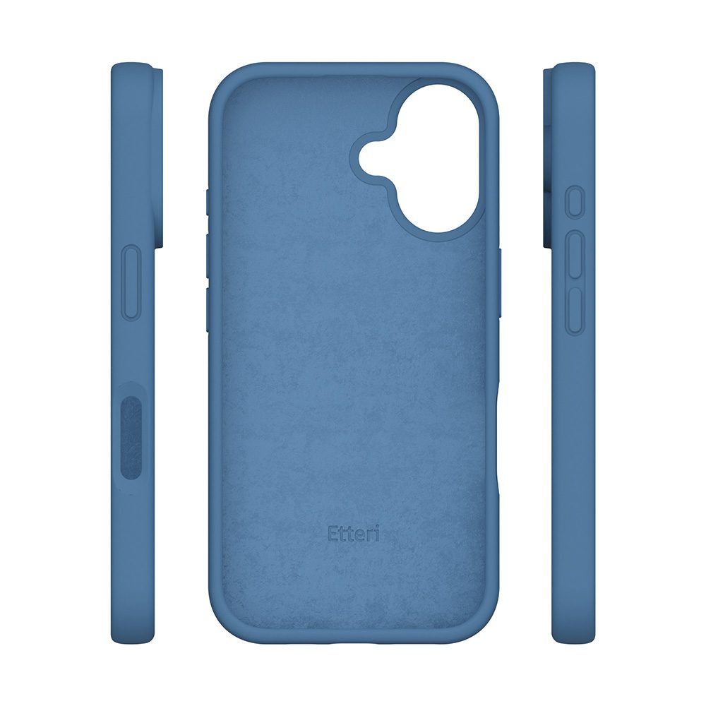424302_oryg Etteri Silicone case for iPhone 16 Plus 6,7" dark blue