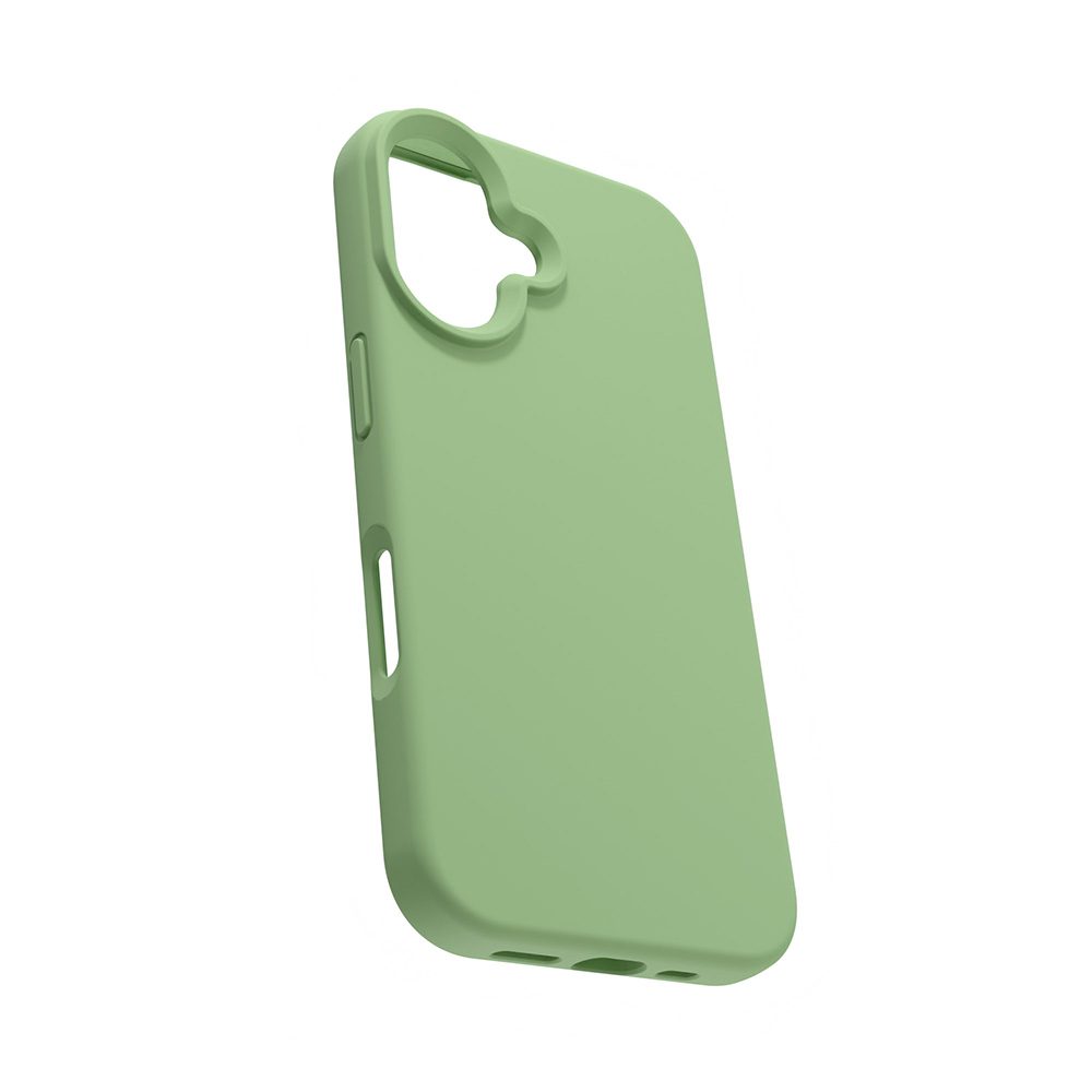 424313_oryg Etteri Silicone case for iPhone 16 Plus 6,7" light green