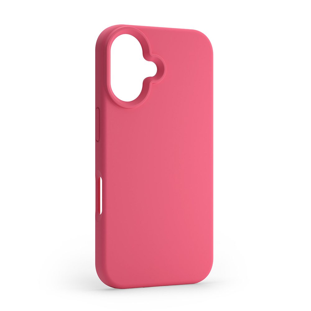 424323_oryg Etteri Silicone case for iPhone 16 Plus 6,7" raspberry
