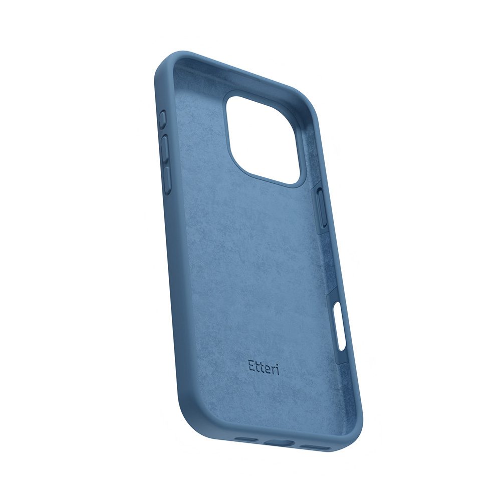 Etteri Silicone case for iPhone 16 Pro Max 6,9" dark blue
