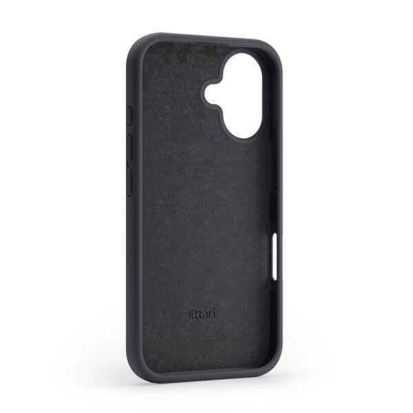 Etteri Silicone case for iPhone 16 6,1" black