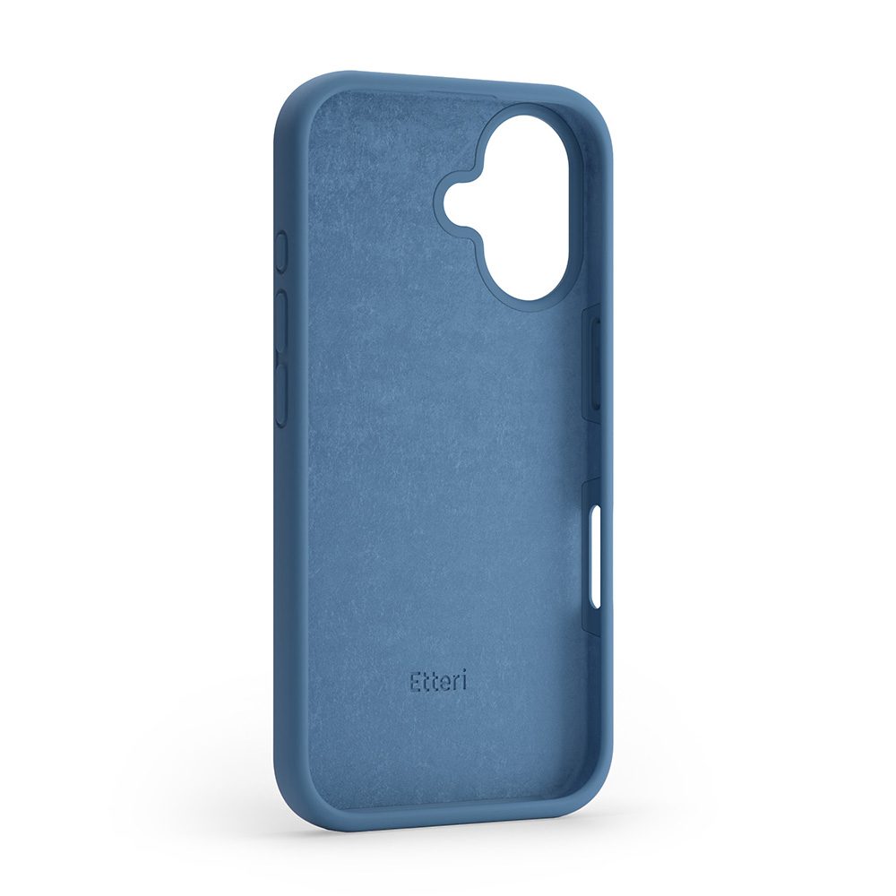 424406_oryg Etteri Silicone case for iPhone 16 6,1" dark blue